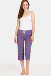 Rosaline Meadows Knit Cotton Capri (Pack of 2) - Blue Yellow — thumbnail 5