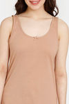 Rosaline Knit Cotton Kurta Slip - Roebuck — thumbnail 8