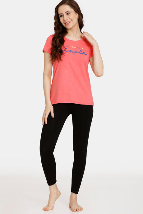 Rosaline Rural Charm Knit Cotton Top (Pack of 2 ) - Blue Pink — image 10
