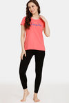 Rosaline Rural Charm Knit Cotton Top (Pack of 2 ) - Blue Pink — thumbnail 10