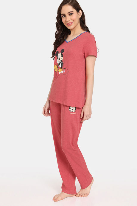 Rosaline Disney Knit Cotton Pyjama Set - Rubicondo — image 2
