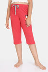 Rosaline Girls Disney Knit Cotton Capri - Rubicondo — thumbnail 2