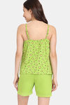Rosaline Mystic Town Knit Cotton Shorts Set - Titanite — thumbnail 3