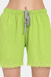 Rosaline Mystic Town Knit Cotton Shorts Set - Titanite — thumbnail 6