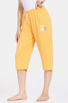 Rosaline Serenity Knit Cotton Capri - Citrus — thumbnail 1