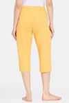 Rosaline Serenity Knit Cotton Capri - Citrus — thumbnail 3