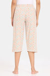 Rosaline Serenity Knit Cotton Capri - Oatmeal — thumbnail 3