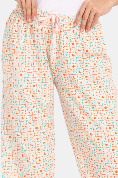 Rosaline Serenity Knit Cotton Capri - Oatmeal — image 5