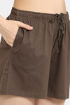 Rosaline Bon Appetit Knit Cotton Shorts Set - Crocodile — thumbnail 6
