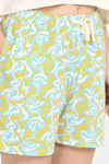 Rosaline Disco Daze Knit Cotton Shorts Set - Eggnog — thumbnail 6