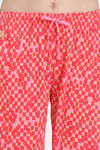 Rosaline Knit Poly Pyjama Set - Plumeria — thumbnail 6