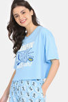 Rosaline Mickey & Donald Knit Cotton Top - Atomizer — thumbnail 2