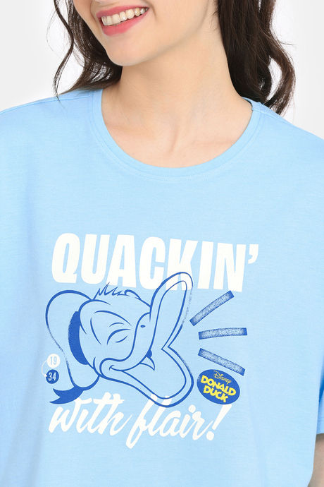 Rosaline Mickey & Donald Knit Cotton Top - Atomizer — image 5