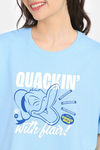 Rosaline Mickey & Donald Knit Cotton Top - Atomizer — thumbnail 5