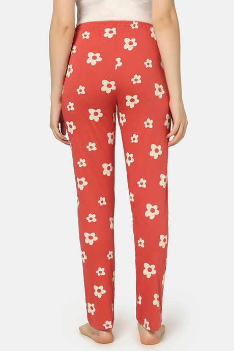 Rosaline Knit Cotton Pyjama - Cranberry — image 3