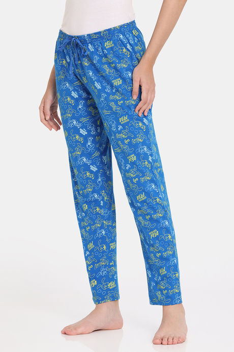Rosaline Mickey & Donald Knit Cotton Pyjama -Skydiver — image 2