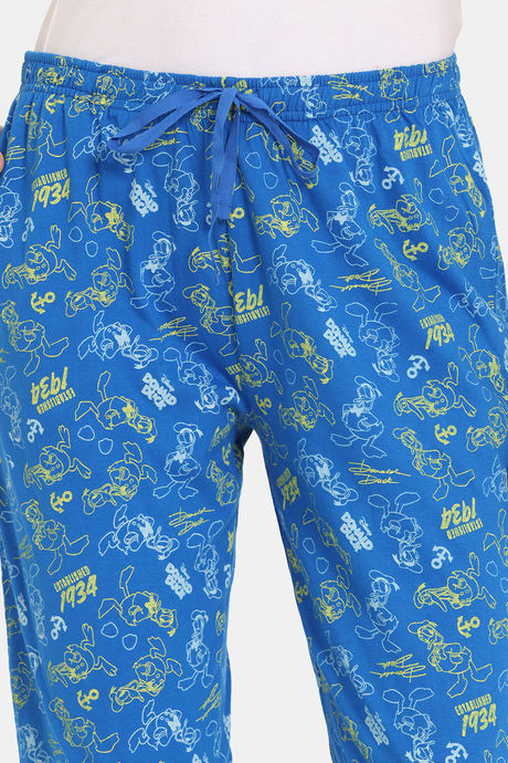 Rosaline Mickey & Donald Knit Cotton Pyjama -Skydiver — image 5