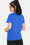 Rosaline Mickey & Donald Knit Cotton Top -Skydiver — thumbnail 3