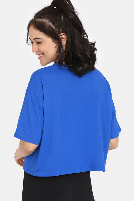 Rosaline Mickey & Donald Knit Cotton Sleep Top - Skydiver — image 3