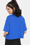 Rosaline Mickey & Donald Knit Cotton Sleep Top - Skydiver — thumbnail 3