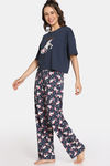 Rosaline Mystic Wonders Knit Cotton Pyjama Set - Poseidon — thumbnail 2