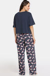 Rosaline Mystic Wonders Knit Cotton Pyjama Set - Poseidon — thumbnail 3