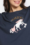 Rosaline Mystic Wonders Knit Cotton Pyjama Set - Poseidon — thumbnail 5