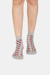 Rosaline Ankle Socks (Pack Of 2) - Black Grey star — thumbnail 2