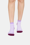 Rosaline Low Cut Socks (Pack Of 2) - Lavender Yellow — thumbnail 5