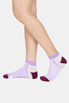 Rosaline Low Cut Socks (Pack Of 2) - Lavender Yellow — thumbnail 6