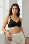 Zivame Basics Double Layered Non Wired 3/4th Coverage Sag Lift Bra - Anthracite — thumbnail 2