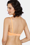 Zivame Basics Double Layered Non Wired 3/4th Coverage Sag Lift Bra - Cantaloupe — thumbnail 2
