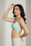 Zivame Basics Double Layered Non Wired 3/4th Coverage Sag Lift Bra - Plume — thumbnail 4