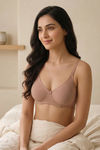 Zivame Basics Double Layered Non Wired 3/4th Coverage Sag Lift Bra - Roebuck — thumbnail 1