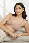 Zivame Basics Double Layered Non Wired 3/4th Coverage Sag Lift Bra - Roebuck — thumbnail 2