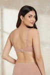 Zivame Basics Double Layered Non Wired 3/4th Coverage Sag Lift Bra - Roebuck — thumbnail 3