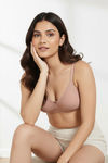 Zivame Basics Double Layered Non Wired 3/4th Coverage Sag Lift Bra - Roebuck — thumbnail 4