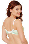Rosaline All Day Comfort Pixel Print Wirefree Bra- Green — thumbnail 3