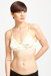 Rosaline All Day Comfort Double Layered Printed Wirefree Bra- Cinnamon Floral Print — thumbnail 1