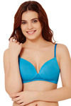 Rosaline Soft Padded Cup Wirefree Comfort Convertible Bra- Tile Blue — thumbnail 4