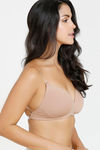 Zivame Basics Padded Non Wired 3/4th Coverage Backless Bra - Roebuck — thumbnail 2