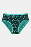 Rosaline Pure Cotton Full Coverage Zigzag Panty (Pack of 3)- Heart n Star Print — thumbnail 4