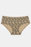 Rosaline Pure Cotton Full Coverage Garden Print Brief (Pack of 3) — thumbnail 3