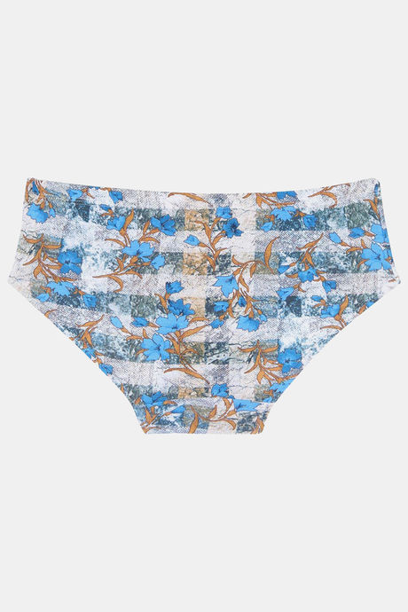 Rosaline Pure Cotton Full Coverage Floral Zest Panty (Pack of 3) — image 2