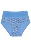 Rosaline Mid Waist Tummy Tucker Panty (Pack of 2)- Blue n Purple — thumbnail 2