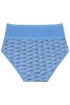 Rosaline Mid Waist Tummy Tucker Panty (Pack of 2)- Blue n Purple — thumbnail 3