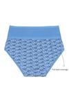 Rosaline Mid Waist Tummy Tucker Panty (Pack of 2)- Blue n Purple — thumbnail 7