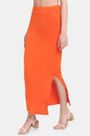 Sugathari Flared Saree Shapewear  - Orange — thumbnail 2