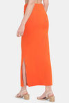 Sugathari Flared Saree Shapewear  - Orange — thumbnail 3