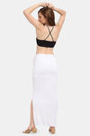 Sugathari Flared Saree Shapewear  - White — thumbnail 5
